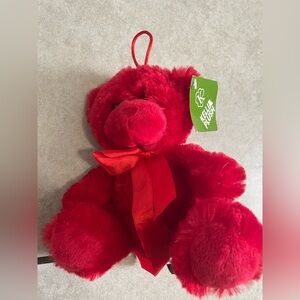 Kelli plush red teddy bear
